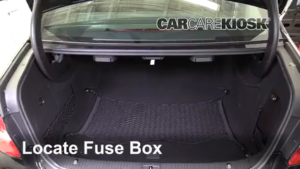 2010 Mercedes-Benz E63 AMG 6.3L V8 Fuse (Interior) Replace